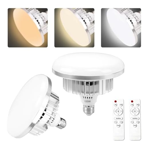 EMART 135W Photography LED Light Bulb Kit