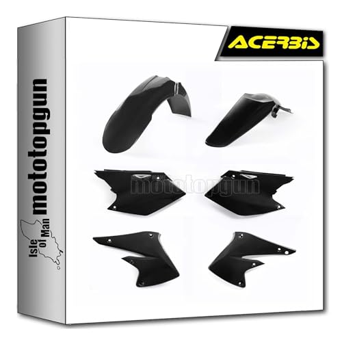 Cache carenage acerbis 0007453.090 pour moto kawasaki kx 250 f 2004 2005