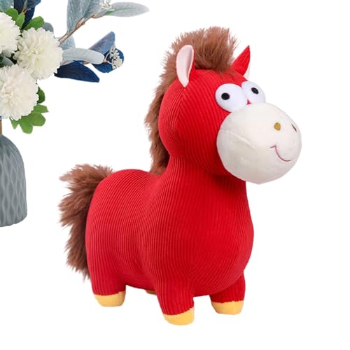Genérico Caballo de Peluche,Mascota China del Año Nuevo y Muñeca | Animal de Peluche del Caballo para el Año 2026,para Casa Oficina Sofá Dormitorio Niños Adultos y Regalos Genérico Caballo de Peluche,Mascota China del Año Nuevo y Muñeca | Animal de Peluche del Caballo para el Año 2026,para Casa Oficina Sofá Dormitorio Niños Adultos y Regalos