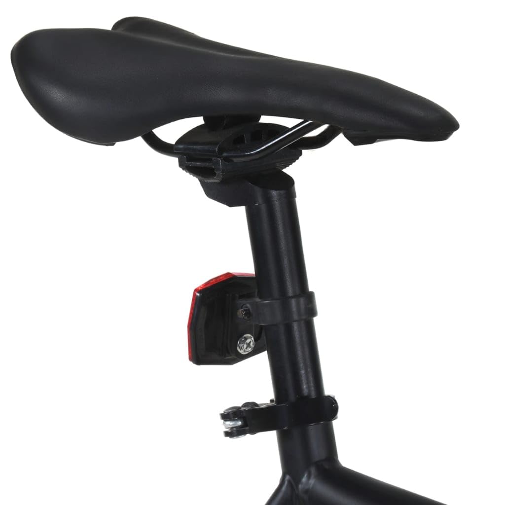 Homgoday Bicicletta a scatto fisso nero e verde 700c 51 cm Home