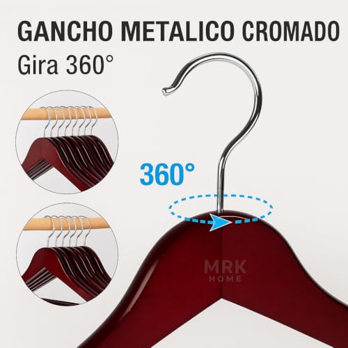 Opiniones y reviews de Ganchos de Madera para Ropa los 10 mejores. 24 Imagen adicional