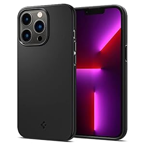 Spigen voor iPhone 13 Pro Case Thin Fit Hoesje -Zwart