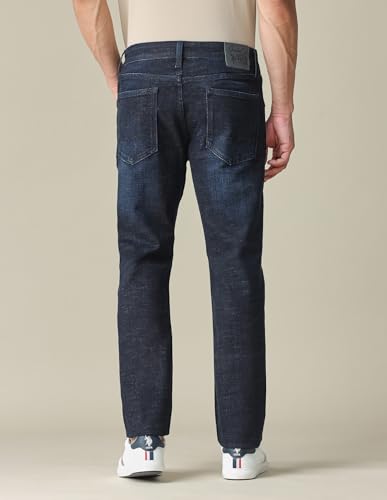 Image of U.S. Polo ASSN. Denim Co. Brandon Fit Jeans for Men, Full Length Mens Denim for Office & Regular Wear