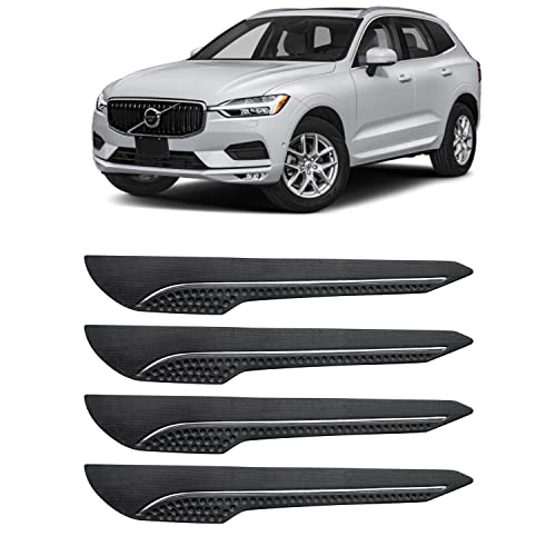 Image of AOSIS-Car Bumper Protector /Bumper Guard for Volvo XC60 with Single Chrome Stripe (4-Pcs)