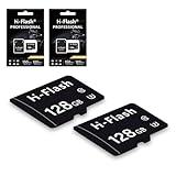 128GB TF Card U3-2 Pack, Memory Card High Speed Up to 150MB/s, High Speed TF Memory Card with Adapter for Dash Cam, Security Camera, Tablet, Phone, Action Camera.(128G U3 X2, 128