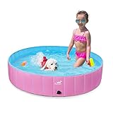 Toozey Piscina para Perros Grandes y Pequeños, Piscina para Perros 100% Seguro y No Tóxico​
