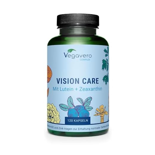 Luteína Complex Vegavero® | 40mg Luteina + 8mg Zeaxantina | 120 Cápsulas | Zinc + Betacaroteno + Vitamina B2 | Sin Aditivos & Vegano | Para Vista
