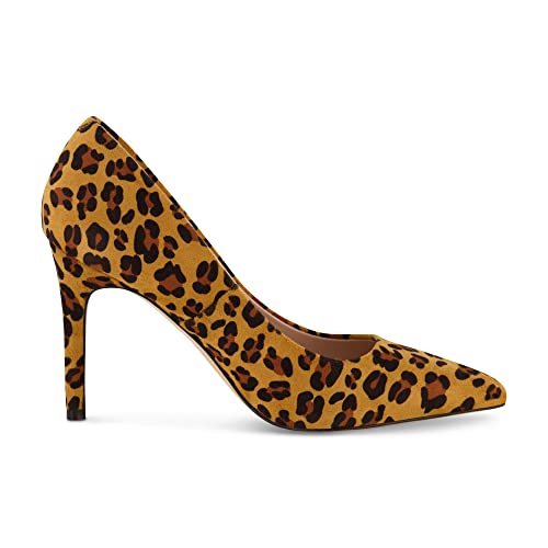 Cushionaire Women's Lola Dress Pump With +Comfort, Wide Widths Available, Leopard 8.5 #TOP3