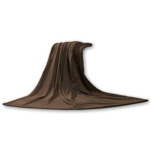 - Coperta Memphis Tessuto Spesso 300 100% 150 x 200 cm - marrone poliestere