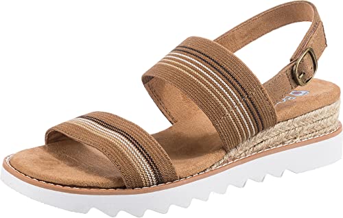 Desert Kiss Hi Tea Time Classic Sandals, brown, 2 UK