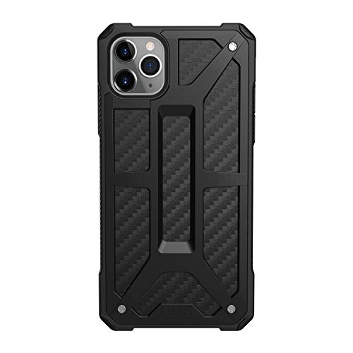 Coque iPhone 11 Pro Max UAG Monarch en cuir et carbone antichoc - 2