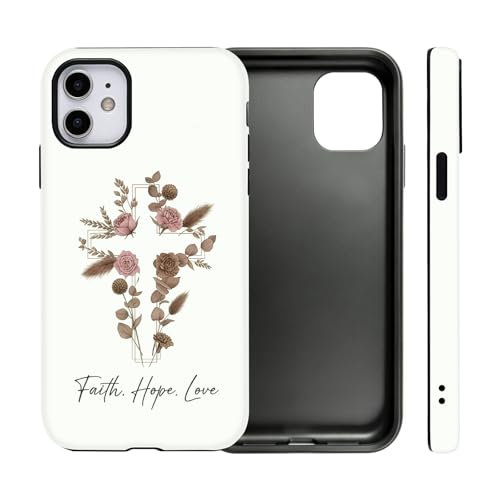 Coque chrétienne iPhone 11 MagSafe mate finie les rayures et chargeurs bloqués