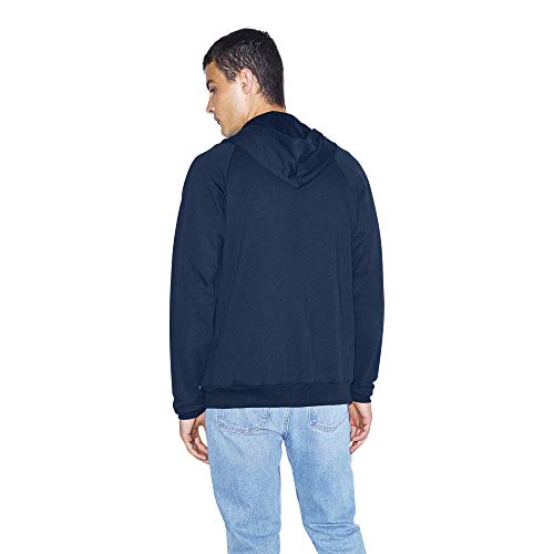 American Apparel Men's California Fleece Long Sleeve Zip Hoodie3