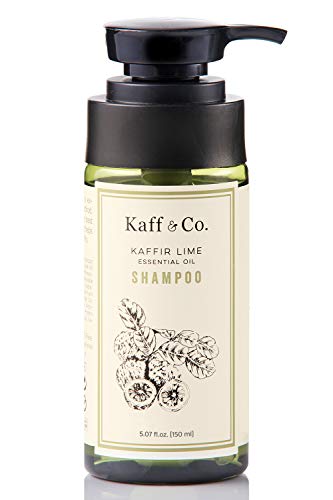 Kaffir Lime Essential Oil Anti Dandruff Shampoo - Non Toxic Hair & Scalp Care - Natural Treatment for Dandruff, Flaking, Itchy & Dry Scalp - No Paraben, No SLS, SLES
