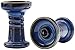 Hookah Bowl Clay Shisha Bowl - Hookah Accessories Phunnel Bowl with Glaze Great for Dark Leaf Black Shisha Flavors Such as Tangiers Darkside 10-13 Grams 1 Hour Smoking (Blue)