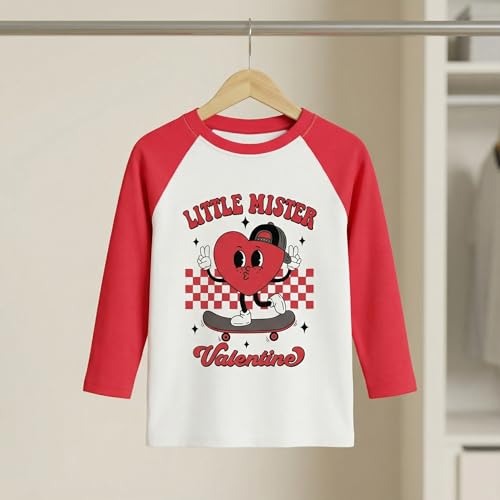 Image of Unique Baby Boys Long Sleeve Raglan Graphic T-Shirt for Toddlers and Kids