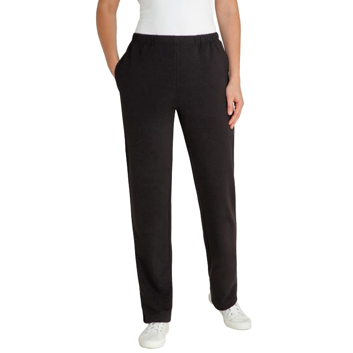 Hajo Pantalon de survêtement patalon de Jogging Pantalon de Sport pour Femme Bleu Marine Taille 20-54 de