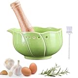 Cuenco de ensalada rallador de ajo, utensilios de cocina manuales, contenedor de molinillo de queso, para cocineros caseros, salsas, adobos, camping, dormitorio, comida diaria, cocina, mujeres y