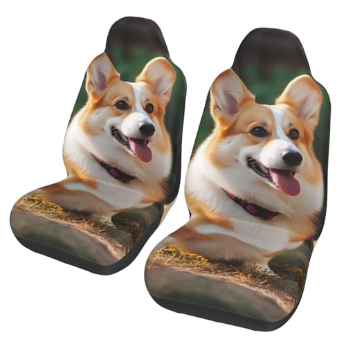 Housse de siege voiture Corgi pour protéger des taches et poils de chien