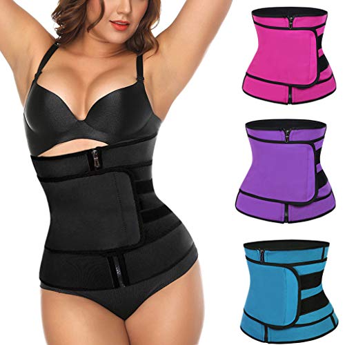 Waist Trainer Belt For Women - Waist Cincher Trimmer - Slimming Body Shaper Belt - Sport Girdle Belt #TOP2