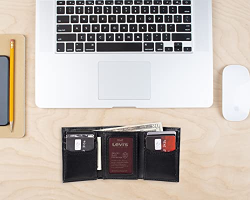 Levi's Men's Compact Trifold Wallet2