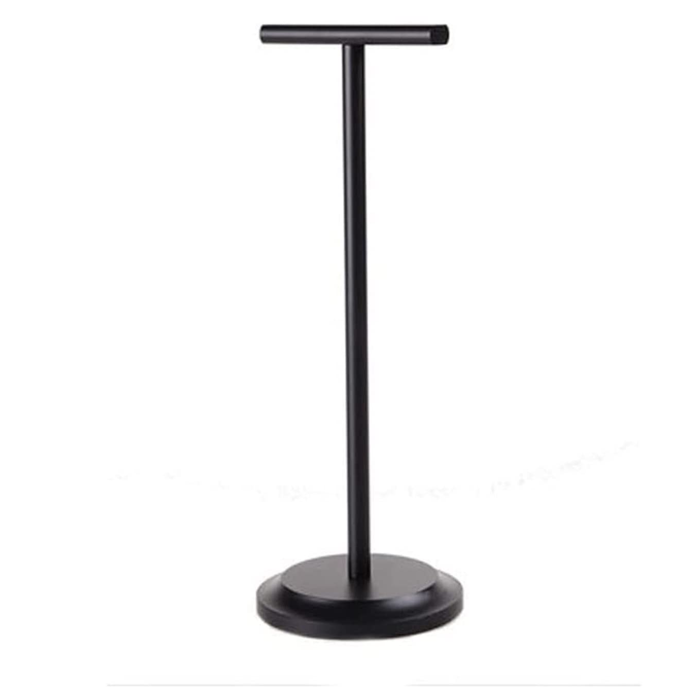 JFGCTYHXY Headphone stand, Simple Stereo Suitable For All Headphones Headset Stand(Black,B)