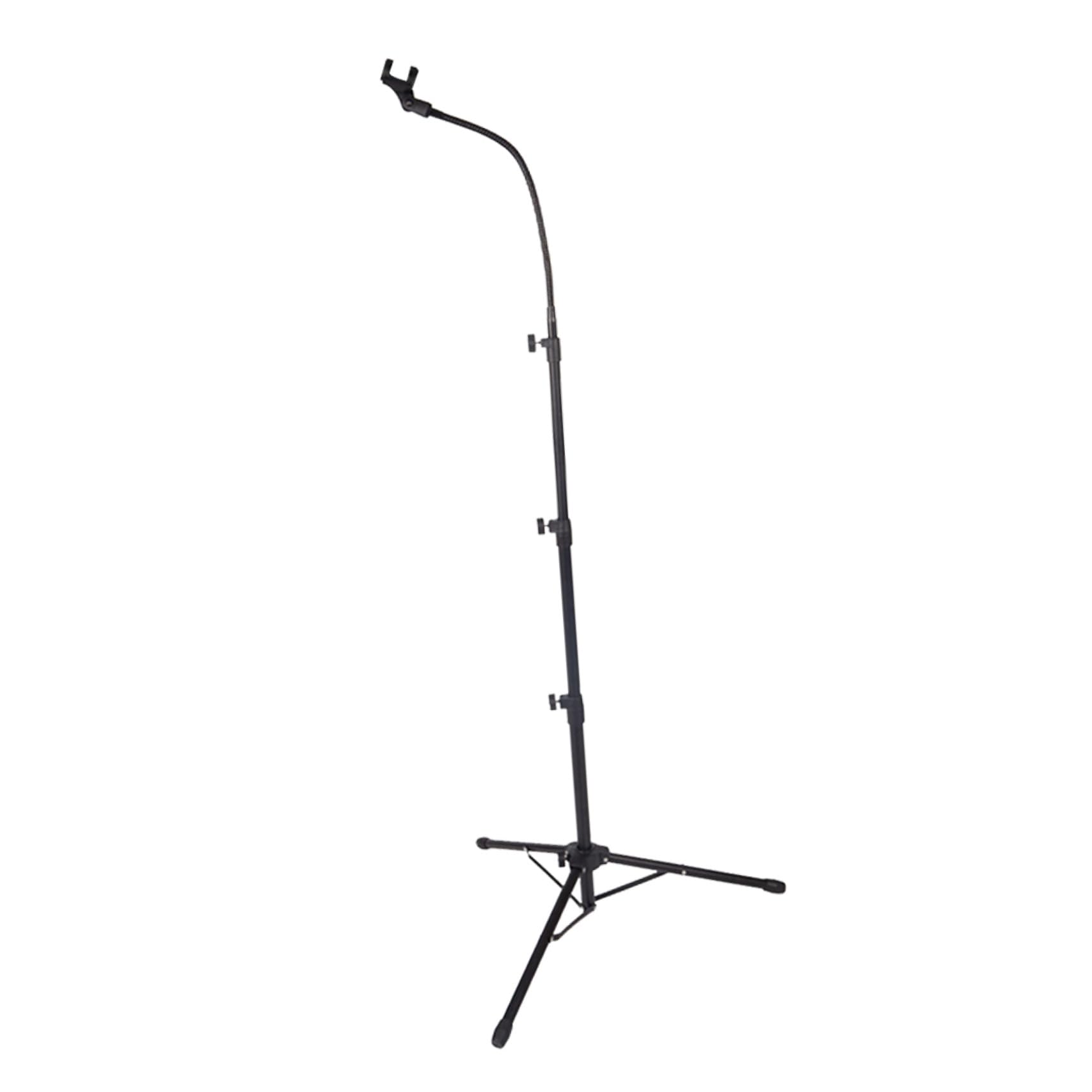 BESPORTBLE Supporto per Microfono in Asta Telescopica Regolabile Treppiede da Pavimento Stabile Accessorio per Microfono