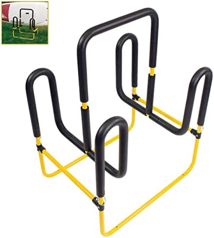 Suspenz Double-Up SUP Stand, Holds 2 Stand Up Paddle Boards or Surfboards, Yellow (22-9936)