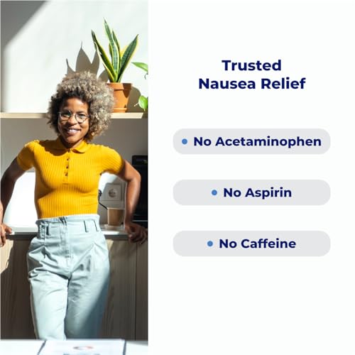Image of Emetrol Non-Drowsy Nausea Relief - Chewable Medicine for Upset Stomach - Pharmacist Recommended Nausea Relief - Lemon Flavor, 84 Tablets (Pack of 3)