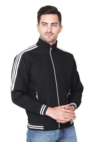 Image of Men's Solid Regular Jacket