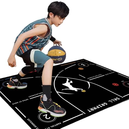 [Tumanld]�g���[�j���O�}�b�g �o�X�P�b�g�{�[���p 3��ރT�C�Y(60×90/75×100/80×120) �v���ďC �h�� ���O�Ή� ���S�S���� �t�b�g���[�N��B �X�|�[�c�p�� B-02-80cmx120cm-��l�T�C�Y