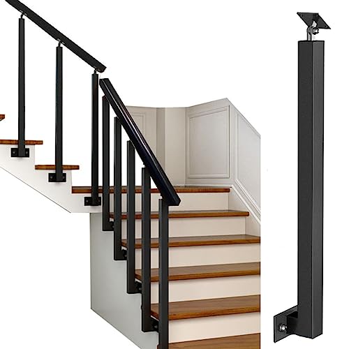 Balustres d'escalier en fer pour réparer un garde-corps instable avec vis