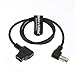 Alvin's Cables D Tap to 4 Pin Hirose Right Angle Male Power Cable for Sound Devices