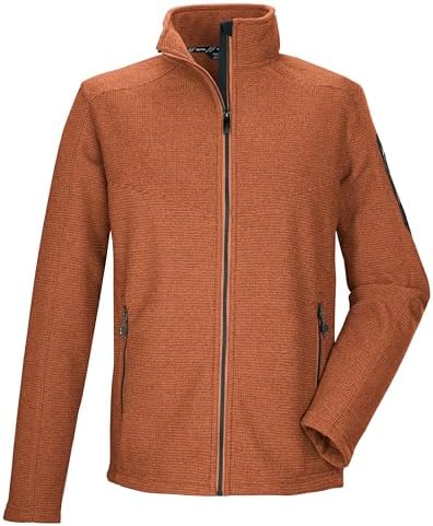 Killtec Herren Fleecejacke mit Stehkragen KOW 75 MN FLC JCKT, kupferbraun, XXL, 43317-000