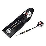 Eintracht Frankfurt Dartpfeile mit Etui und Flights Steeldarts Dart Pfeile