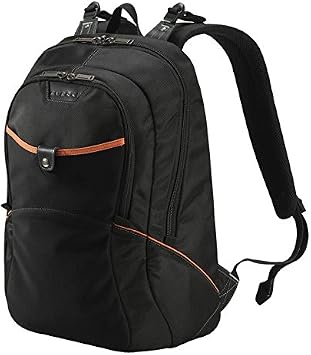 EVERKI Glide Backpack with Laptop Compartment & Multi-Pocket, Black - 26.5L