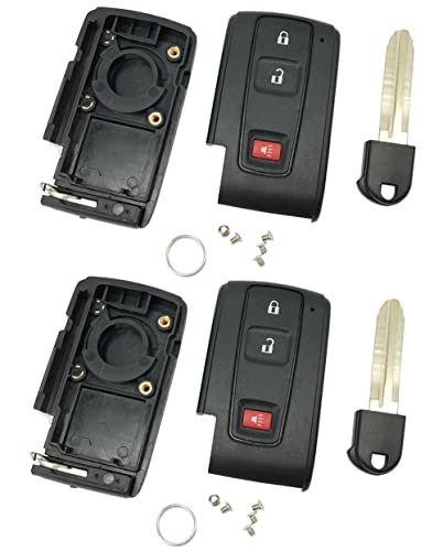 Coque de clé Toyota Prius 2004 2005 2006 2007 2008 2009 télécommande intelligente 3 boutons