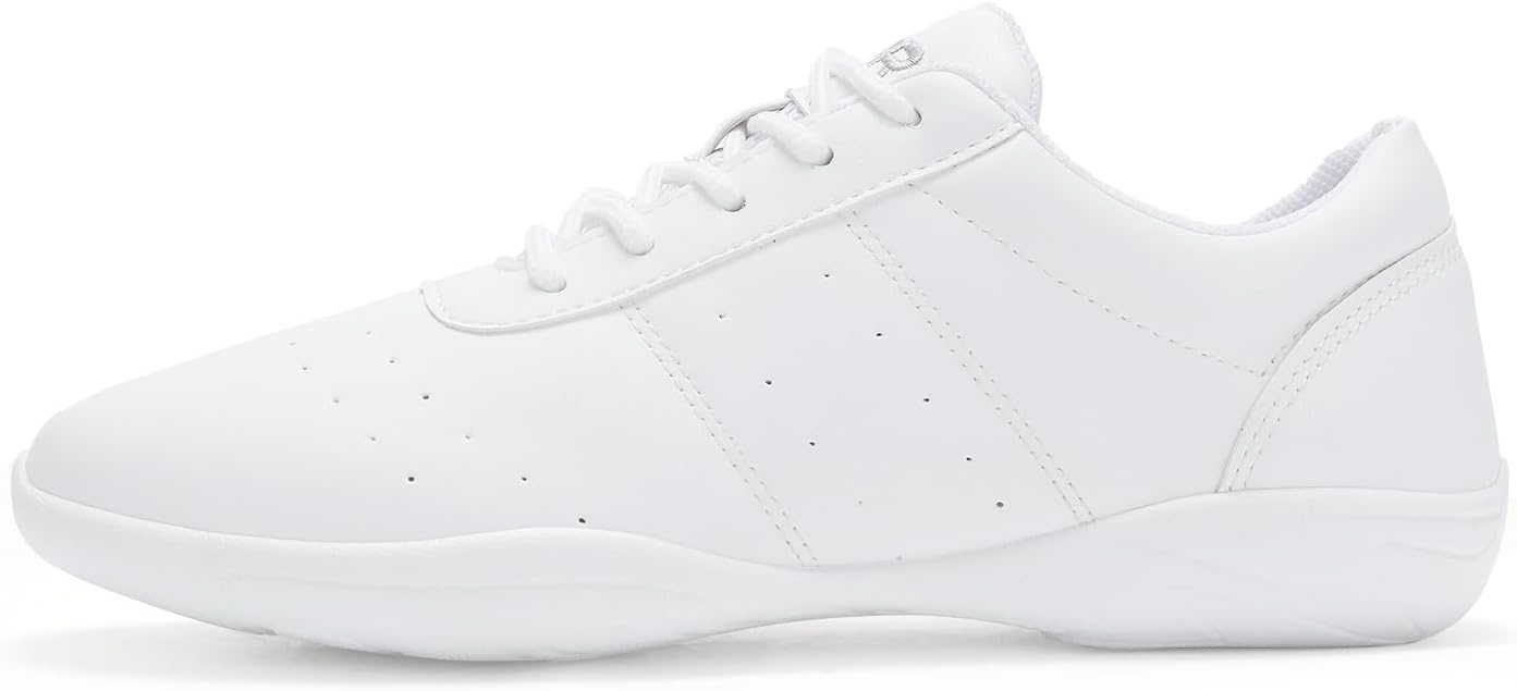 OLORA Girls Cheer Shoes Cheerleading Dance Sneakers Breathable Lightweight Comfortable for Youth Athletic Training Tennis Sport Dancing Cheerleader Competition - Image 3