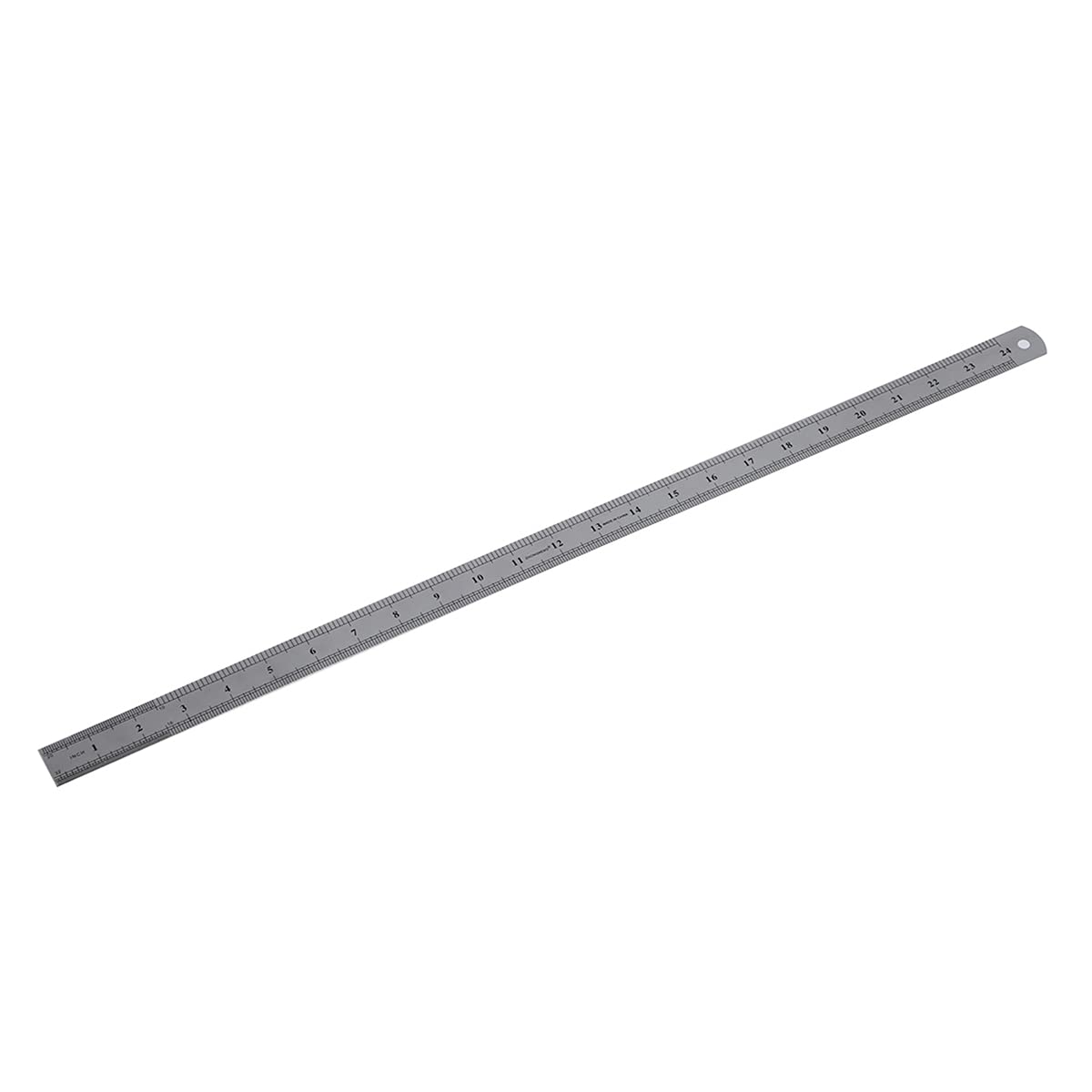 Règle droite longue en acier inoxydable de 60 cm avec règle en acier inoxydable de 30,5 cm + règles métalliques de 15,2 cm