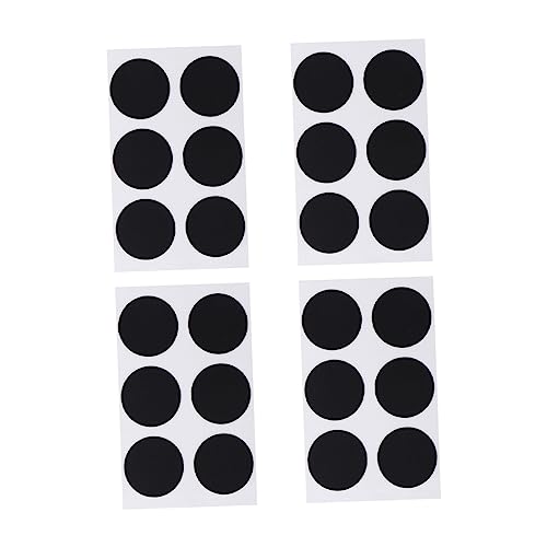 MAGICLULU 1set Professional Tire Patch Kit Self Adhesive Cycle Tube Patches for Easy Repairs Portable Bike Supply for Road and Mountain Bikes Essential Tool Random Color 4sheets