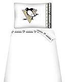 NHL Pittsburgh Penguins Micro Fiber Sheet Set (Twin)