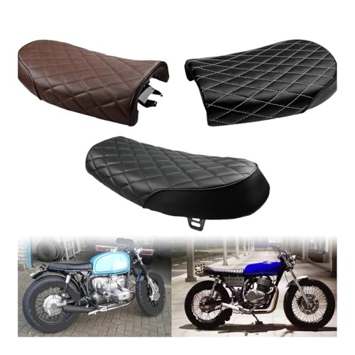 Asiento de motocicleta retro plano de gran comodidad para restaurar motos CB y CL 2