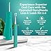 GuruNanda Lion & Lamb Kit 2.0, Electric Toothbrush with Water Flosser Combo, 4 Jet Tips, 4 Brush Heads, & IPX7 Waterproof Design for Complete Oral Care, Teal