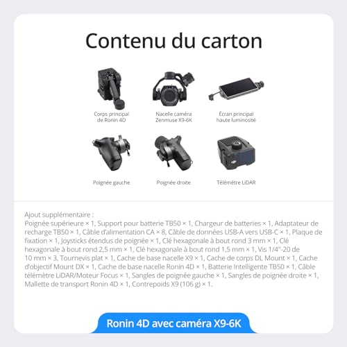 DJI Caméra Pro Ronin 4D 6K - vue 6
