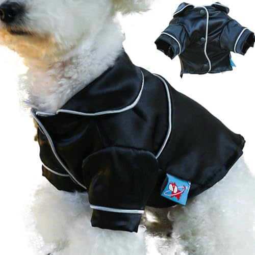 Hogvinnatil Ropa para perros pequeños, pijama de Navidad para perro, pijama de bulldog chihuahua, ropa de descanso, pijama para perros y gatos pequeños, pijama de bulldog chihuahua, cómodo