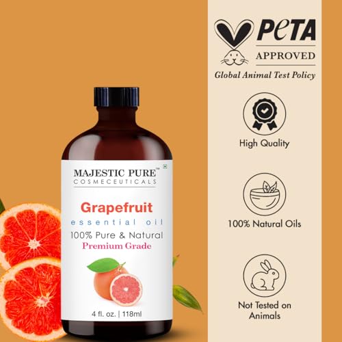 Image of Majestic Pure Grapefruit Essential Oil for Diffuser - 4 Fl Oz