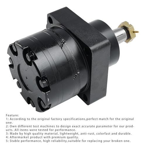 Topteng 5102682YP Left Hand Hydraulic Group Wheel Motor for Ferris IS1500Z IS2000Z IS2500Z IS1500ZX IS500Z 61 Inch 52 Inch 48 Inch 44 Inch by Topteng - Used condition - Image 2