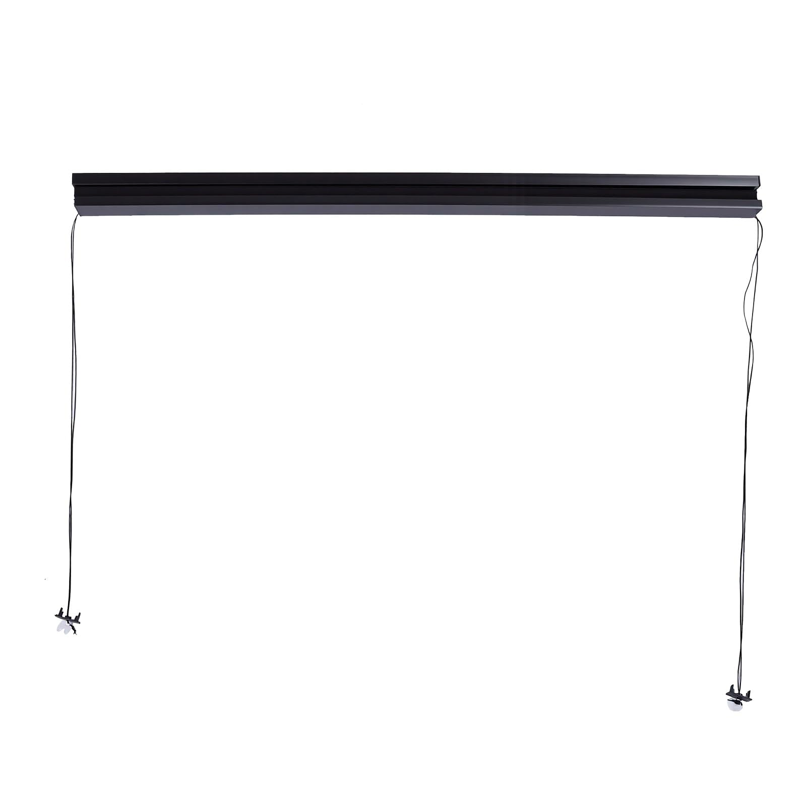 Parasol Arrugado para RV, Protector Solar Negro 38 X 24 Pulgadas, for Autocaravana