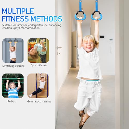 Anillas de Gimnasia para Niños con Cintas Ajustables miniatura 6