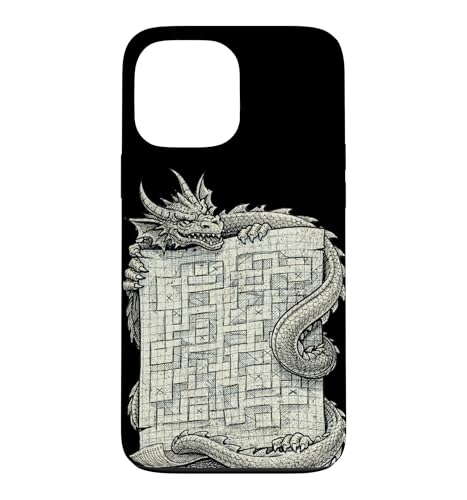 Fantasy Adventure Map with Dragon �X�}�z�P�[�X iPhone 13 Pro Max �p